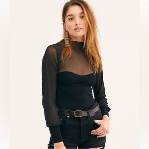 Free people light up layering top